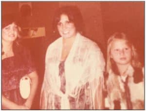Dena Betti around eight years old